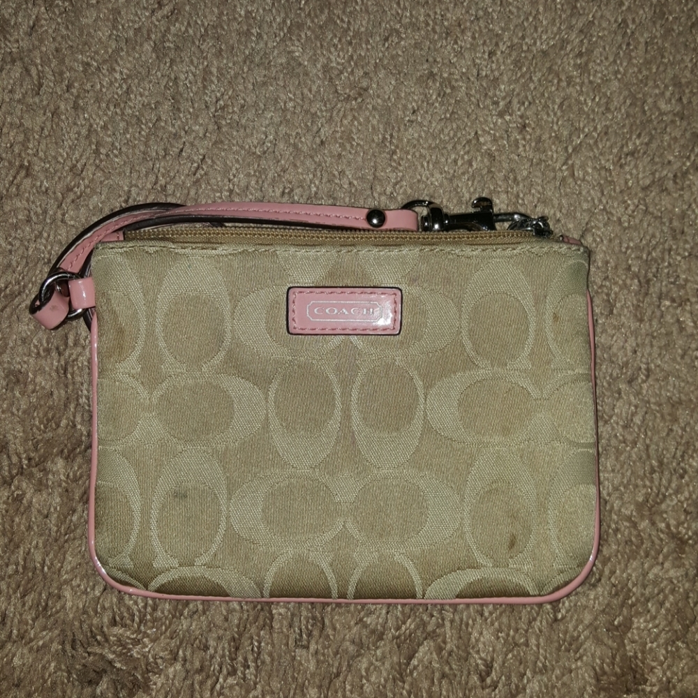Coach wristlet